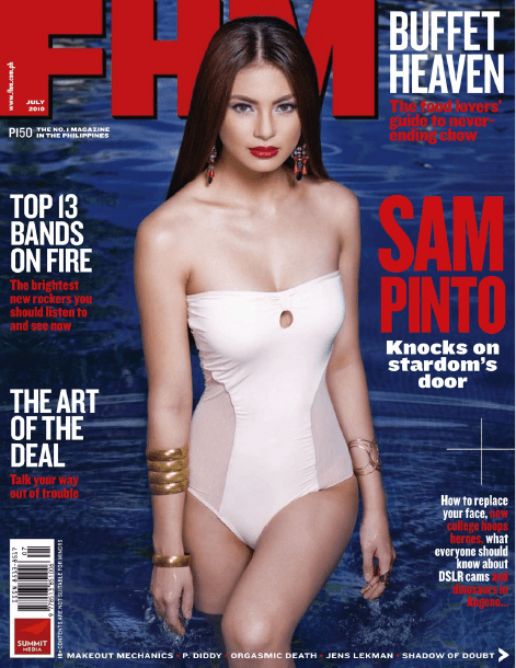 FHM Philippines – July 2010 – Sam Pinto