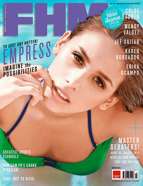 FHM Philippines – March 2013 – Empress Schuck