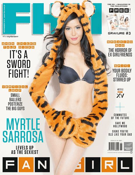 FHM Philippines – November 2014 – Myrtle Sarrosa