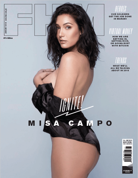 FHM Philippines – January 2018 – Misa Campo